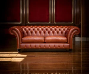 Bonaldo italia chesterfield Premium Leather Sofa