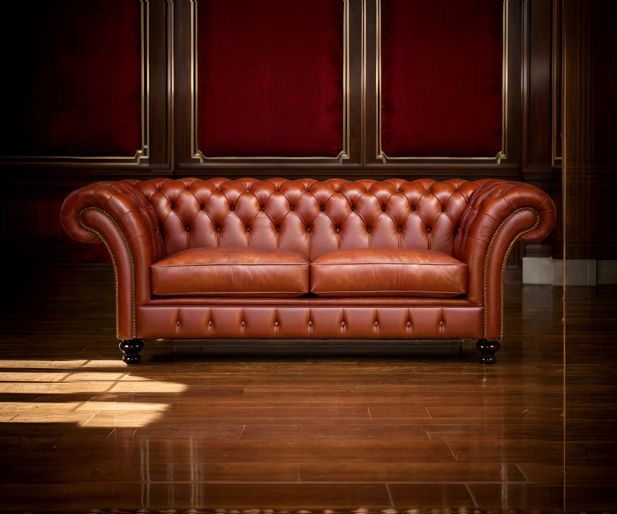 Bonaldo italia chesterfield Premium Leather Sofa