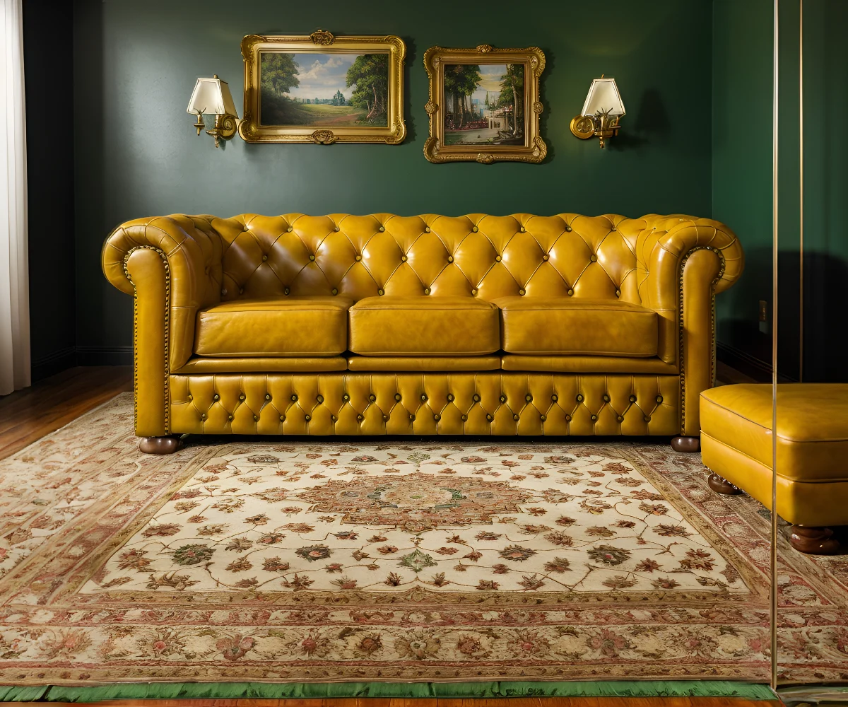 Gentleman’s Chesterfield Club Sofa Studio
