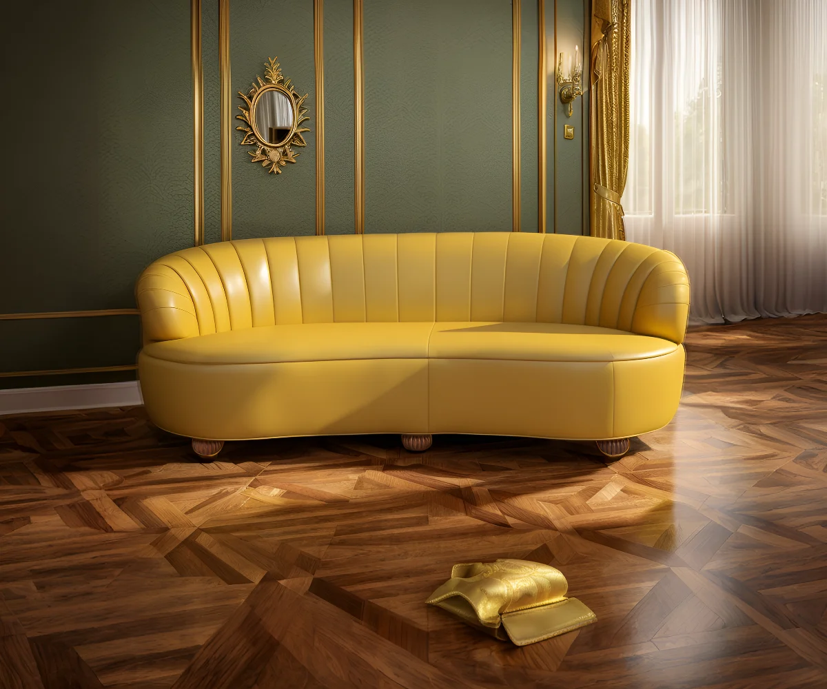 Kyoto Living Sage Premium Leather Sofa