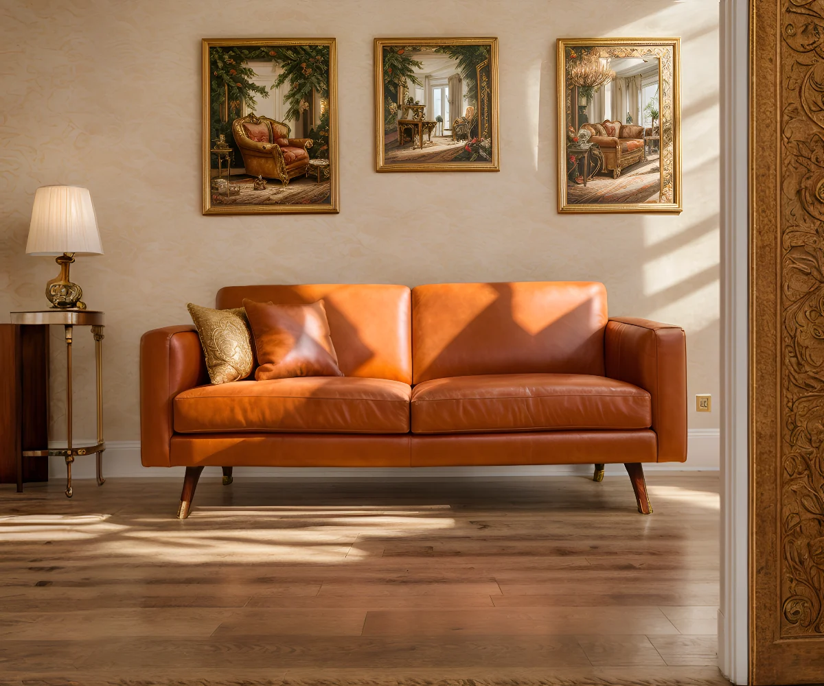 Poliform Madison Premium Leather Sofa