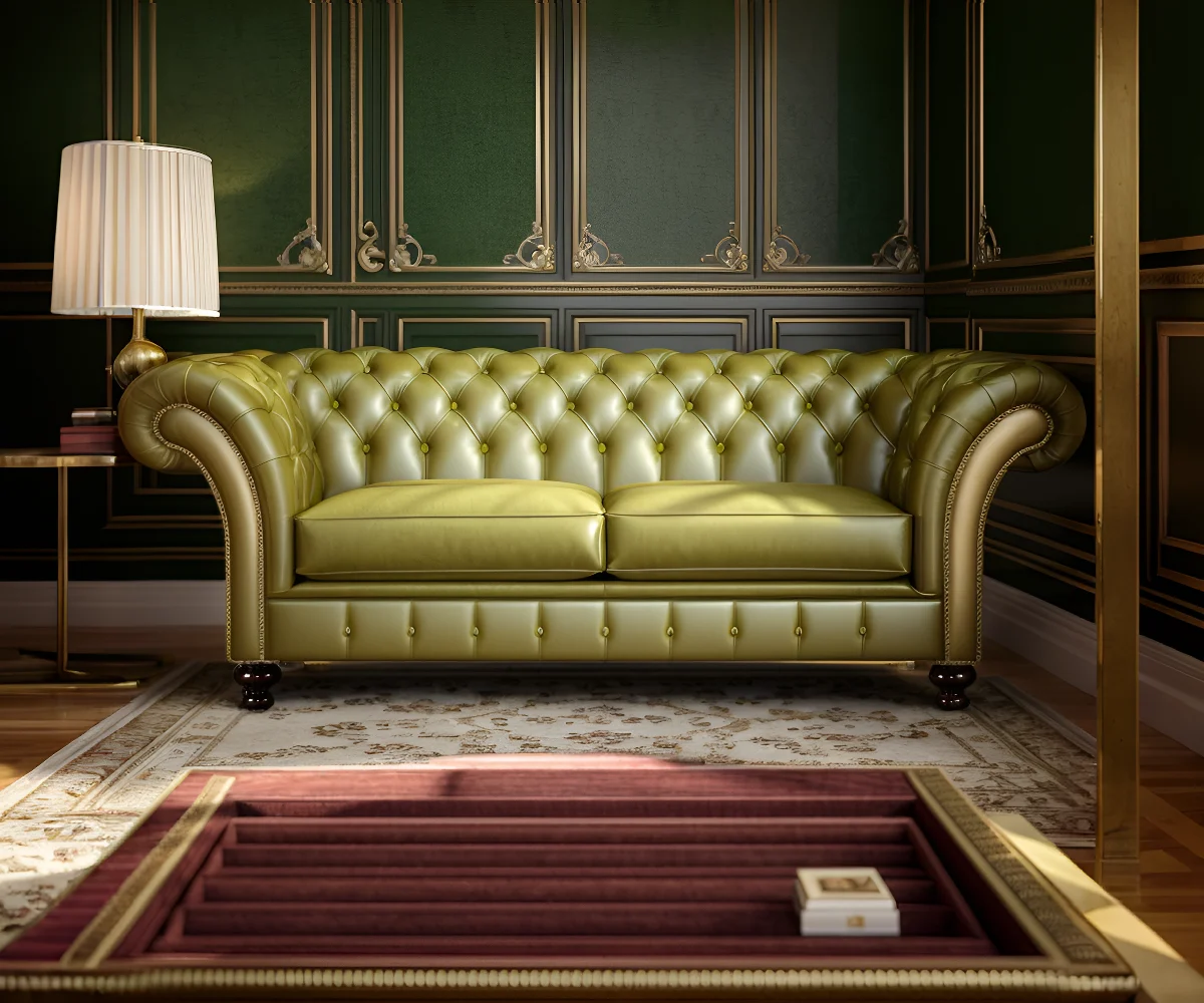 Poltrona Frau Chesterfield Premium Leather Sofa