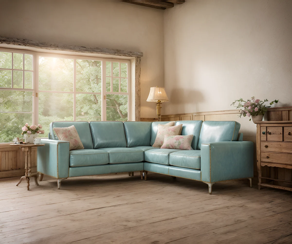 Roberto Cavalli Bold Premium Leather L Shape Sofa