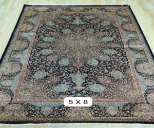 Dhoop Chaya Silk Hand Knotted Carpet