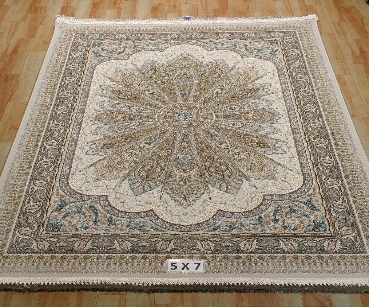 Haji Jalil Tabriz Persian Silk Hand Knotted Carpet