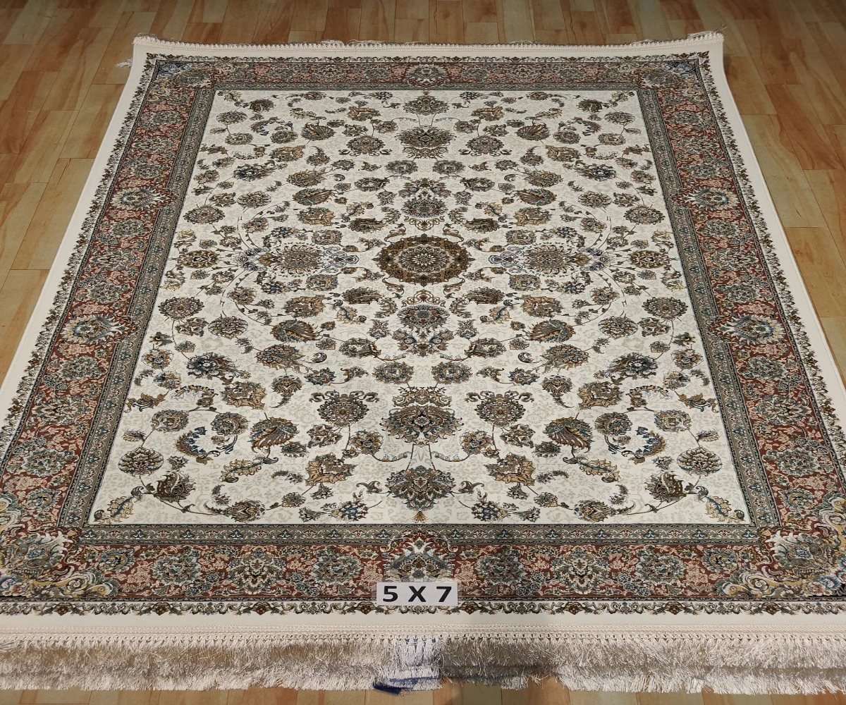 Jardins Hand Knotted Silk Carpet