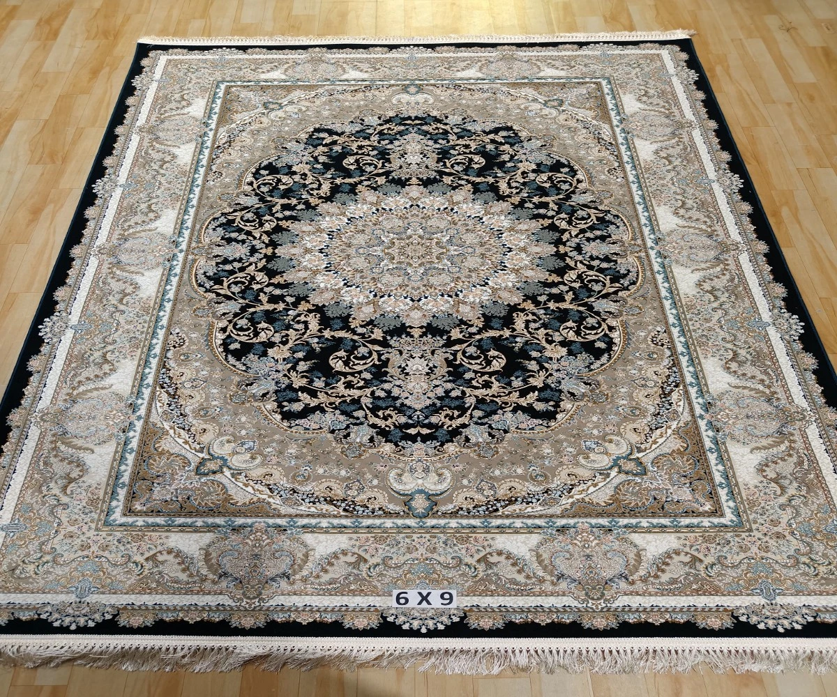 K RA 313 Hand Knotted Silk Carpet
