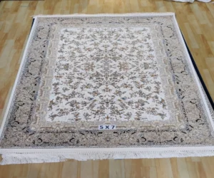 Perser Rug Nain Premium Silk Hand Knotted Carpet