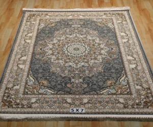 Soloman Hand Knotted Silk Carpet