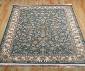 Zaffira Hand Knotted Silk Wool Carpet