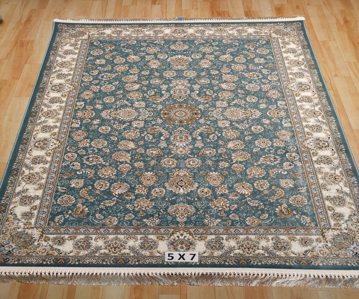 Zaffira Hand Knotted Silk Wool Carpet