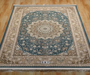 Zollanvari Persian Hnad Knotted Silk Carpet