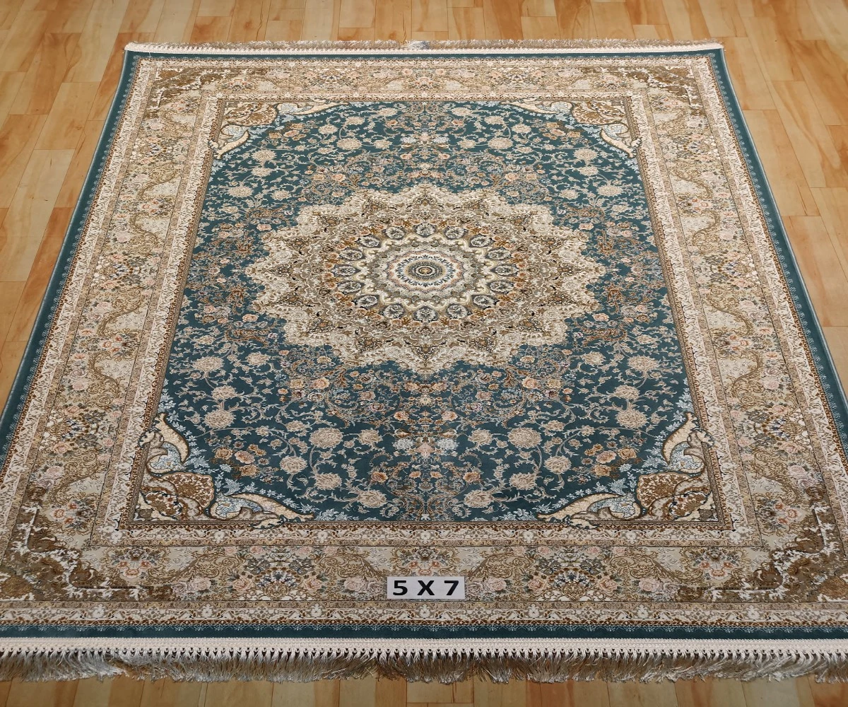 Zollanvari Persian Hnad Knotted Silk Carpet