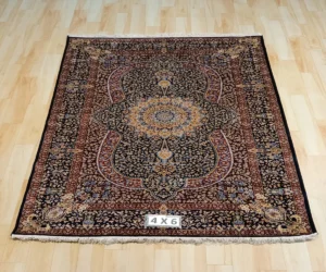 Lilihan Persian Hand Knotted Silk Carpet